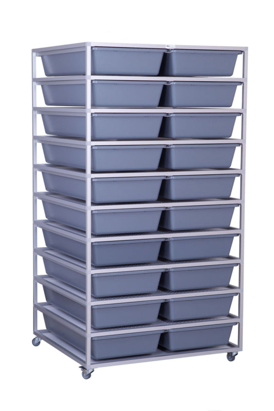 Freedom Breeder Rack - FB70 - 2 wide - 10 levels – Wyre Forest Reptiles ...